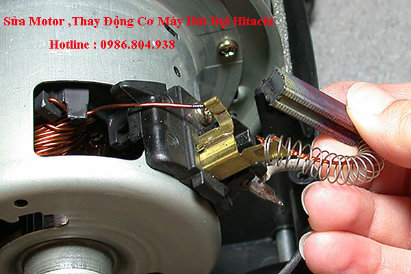 Sửa Motor Động Cơ Máy Hút Bụi Hitachi Tại Hà Nội