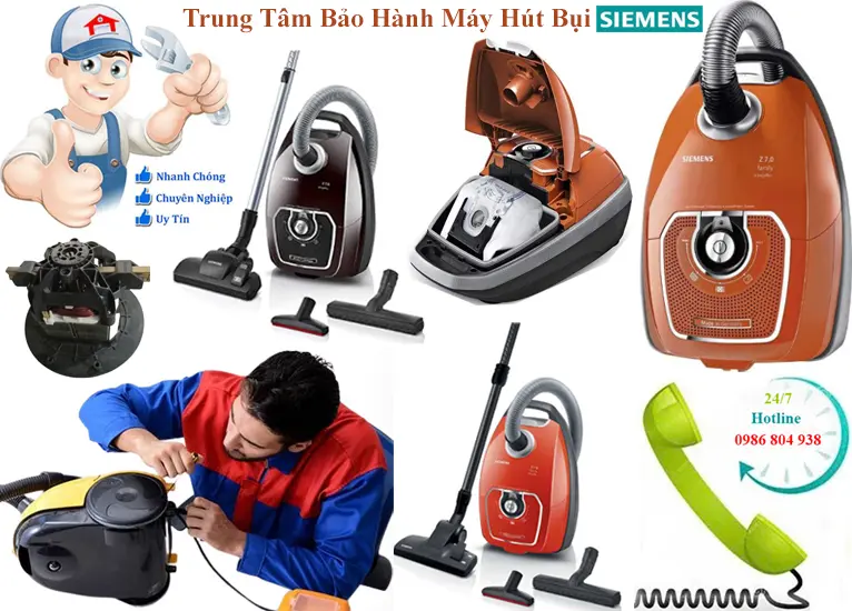 Trung tâm sửa chữa máy hút bụi Siemens tại Hà Nội