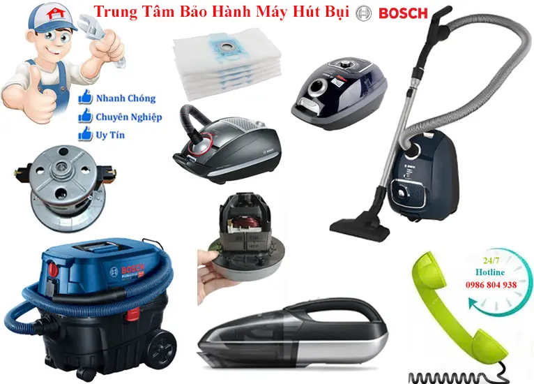 Trung tâm bảo hành máy hút bụi Bosch tại Hà Nội
