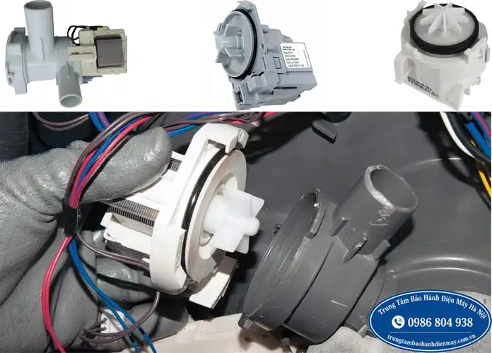 Thay bơm xả máy giặt Bosch tại Hà Nội