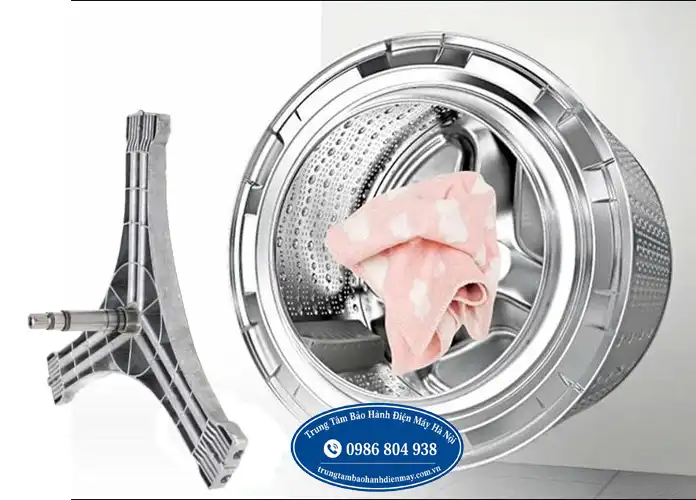 Kiểm tra và thay trục lồng máy giặt Bosch