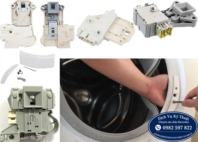 Thay khóa cửa máy giặt Electrolux tại Hà Nội