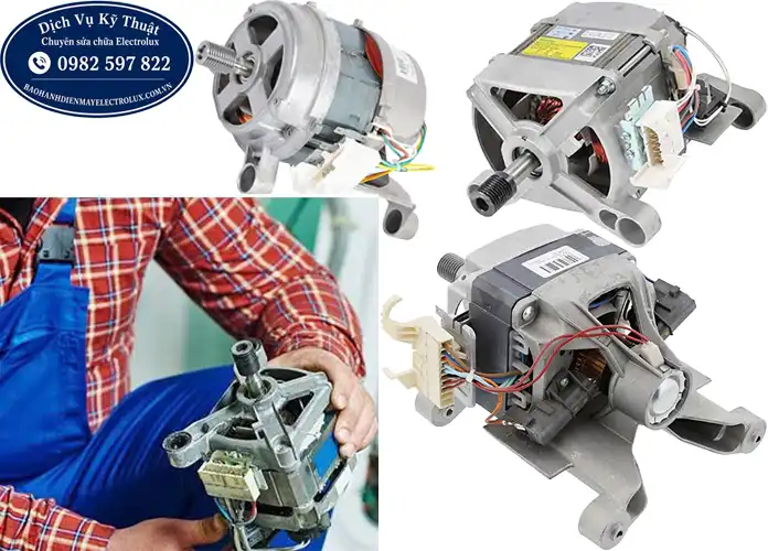 Thay motor máy giặt Electrolux tại Hà Nội