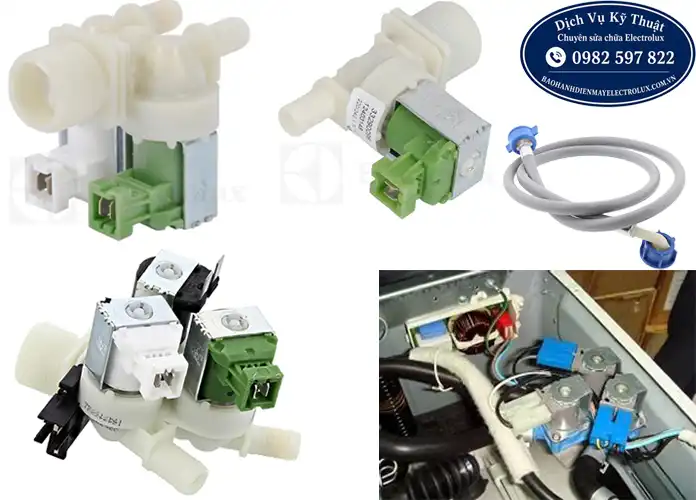 Kiểm tra van cấp nước máy giặt Electrolux tại Hà Nội