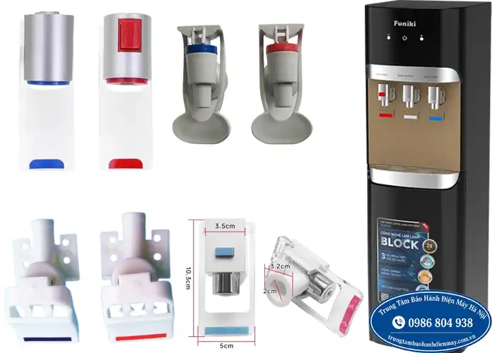 Kiểm tra vòi cây nước Funiki bị rò hoặc gãy