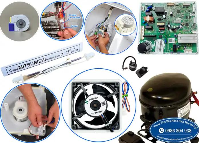 Thay linh kiện tủ lạnh Hitachi tại Hà Nội