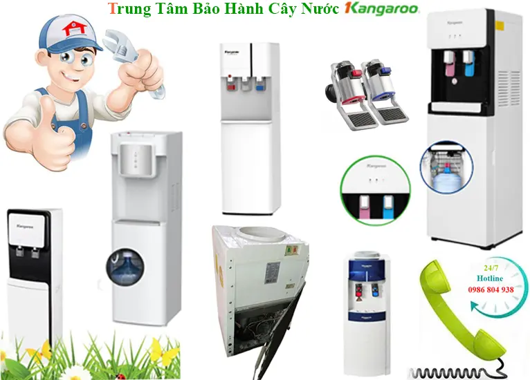 Sửa cây nước nóng lạnh Kangaroo tại nhà
