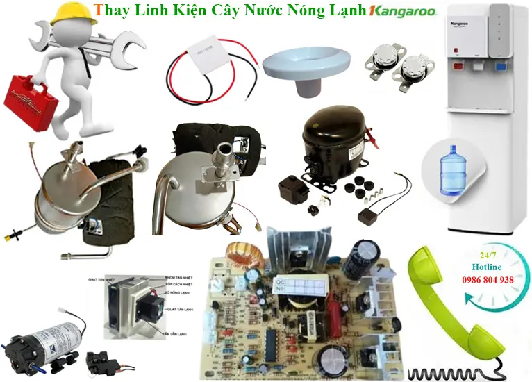 Thay linh kiện cây nước Kangaroo chính hãng