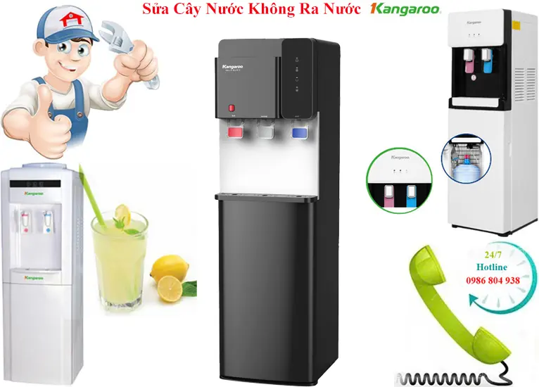 Sửa cây nước kangaroo không ra nước tại Hà Nội