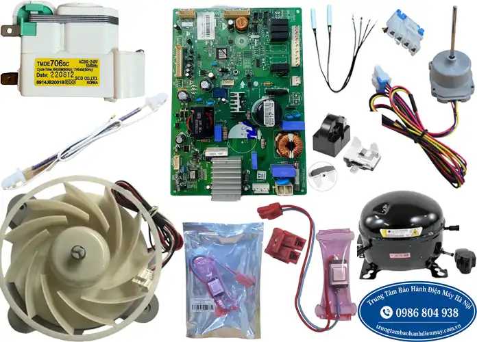 Thay linh kiện tủ lạnh LG tại Hà Nội