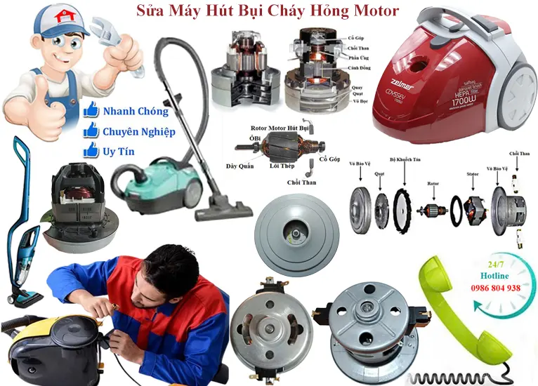 Chuyên sửa motor tại nhà Hà Nội nhanh, chuẩn, giá tốt