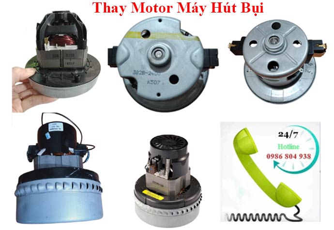 Motor May Hut Bui chinh hang