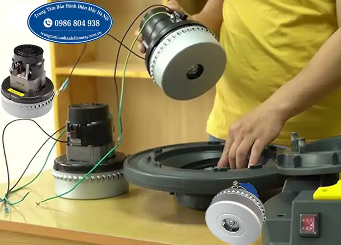 Thay motor máy hút bụi công nghiệp tại Hà Nội Thay motor máy hút bụi công nghiệp tại Hà Nội