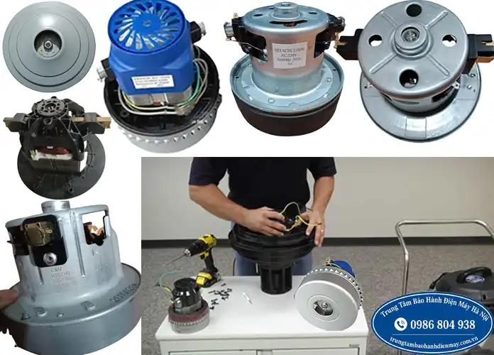 Thay motor máy hút bụi Panasonic tại Hà Nội