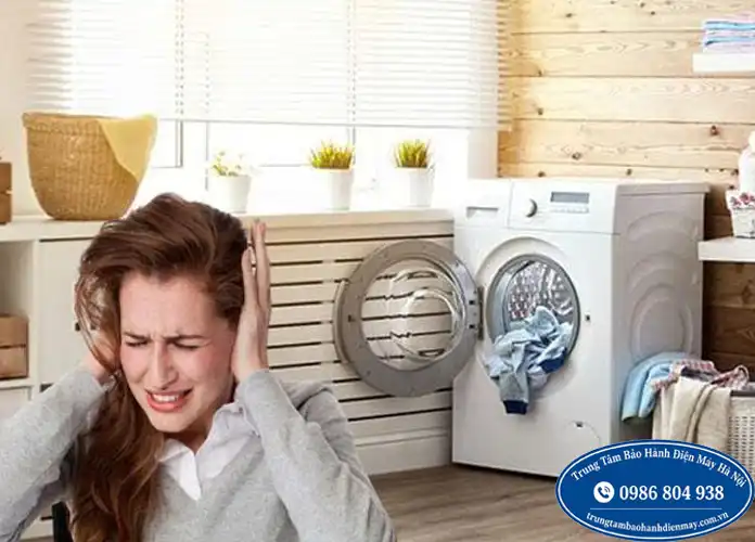 Sửa máy giặt Panasonic kêu to rung lắc mạnh