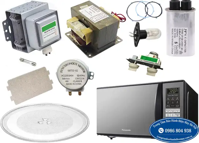 Thay linh kiện lò vi sóng Panasonic tại Hà Nội