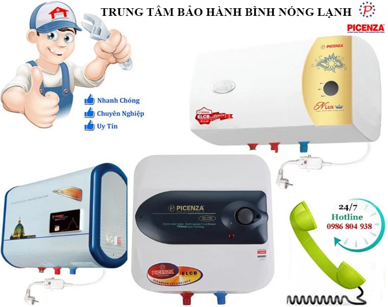 Bao hanh binh nong lanh Picenza