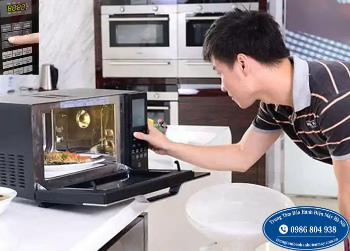 Sửa lò vi sóng Samsung liệt phím tại Hà Nội