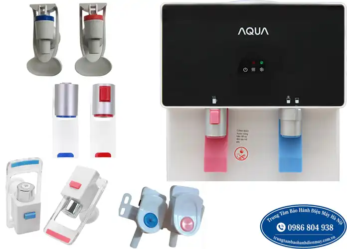 Kiểm tra vòi nóng cây nước Aqua khi không có nước