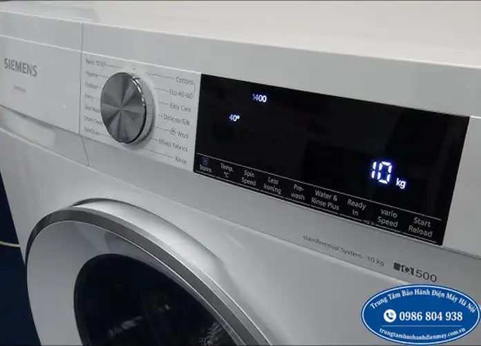 Sửa máy giặt Siemens báo lỗi nháy đèn tại Hà Nội