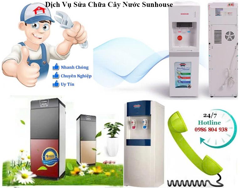 Bán Vòi Cây Nước Nóng Lạnh Sunhouse