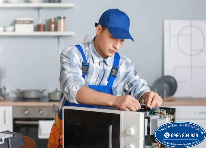 Sửa lò vi sóng Toshiba không vào điện tại Hà Nội