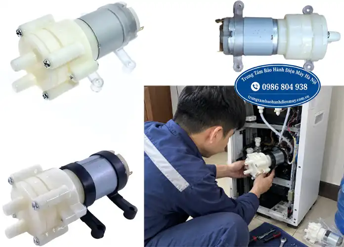 Thay bơm cây nước Toshiba không hút nước tại Hà Nội