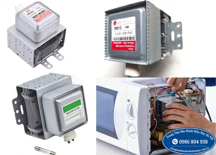 Kiểm tra bóng cao tần lò vi sóng Toshiba không nóng