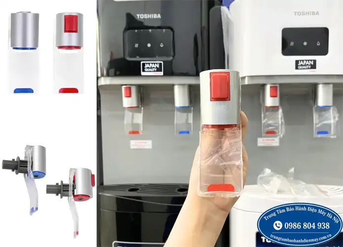 Thay vòi nóng lạnh cây nước Toshiba tại Hà Nội