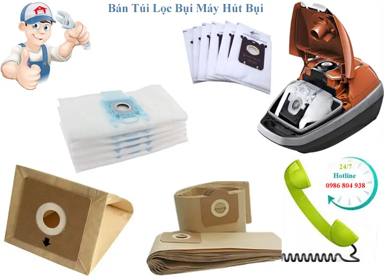 Bán túi lọc bụi máy hút bụi Lg giao hàng toàn quốc