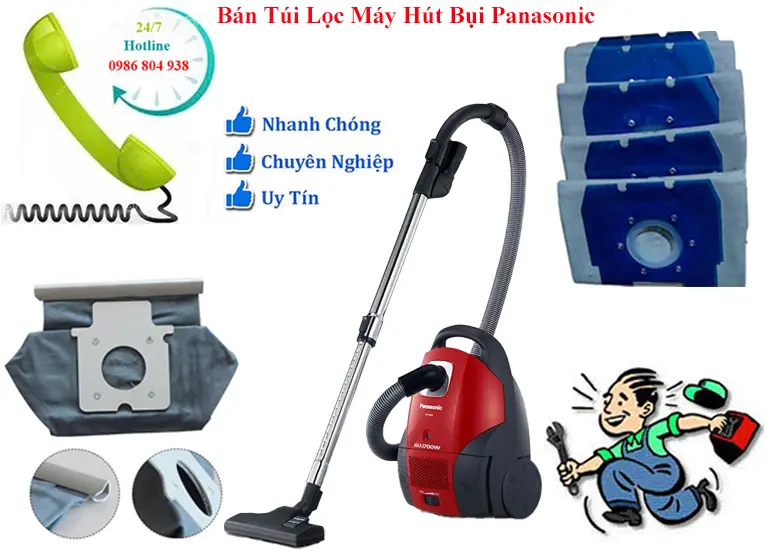 Bán túi lọc máy hút bụi Panasonic chính hãng