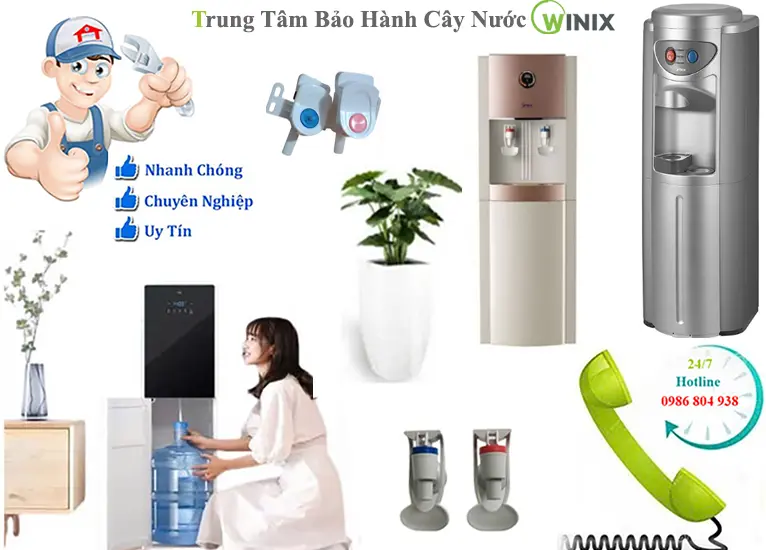 Bảo hành cây nước nóng lạnh Winix tại Hà Nội