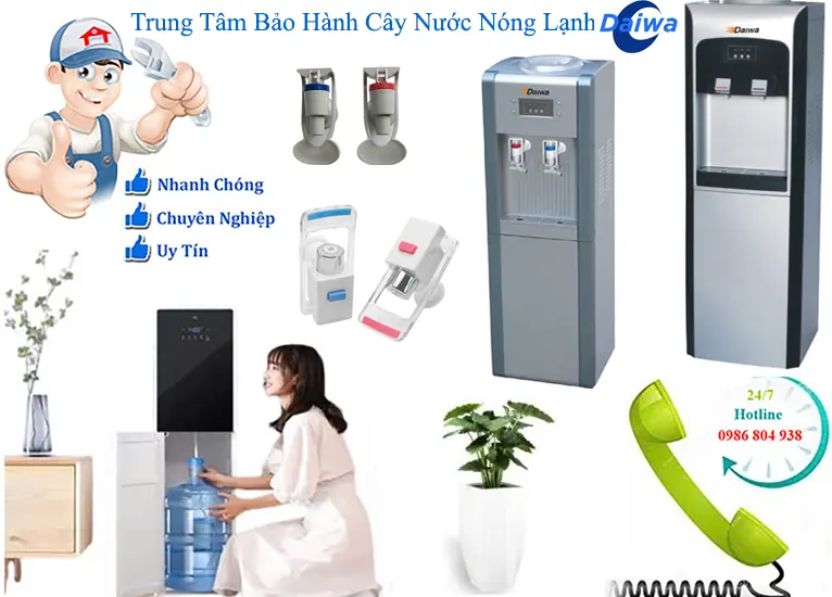 Trung tâm bảo hành cây nước Daiwa tại Hà Nội