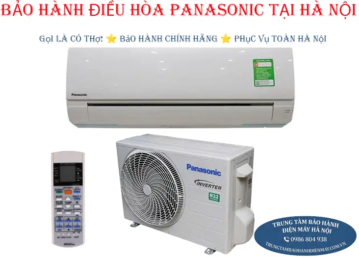 Dịch vụ bảo hành điều hòa Panasonic chính hãng tại Hà Nội