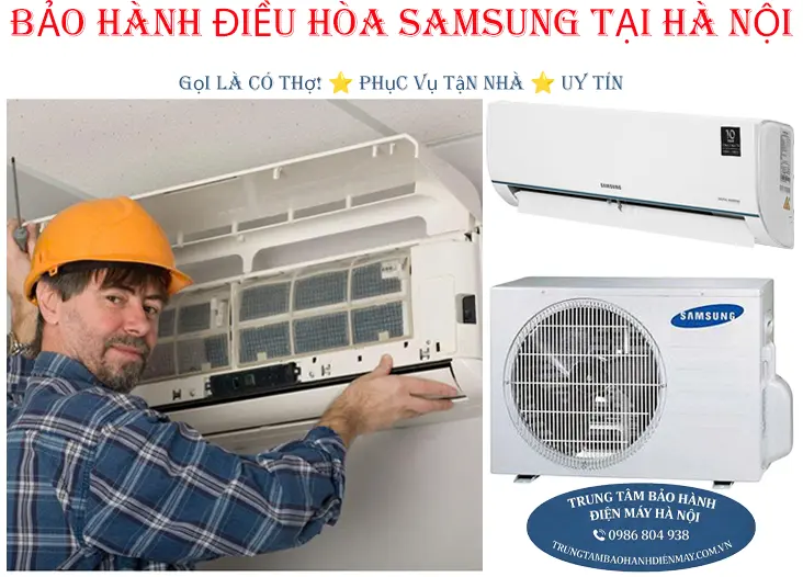 Bảo hành điều hòa Samsung tận nhà tại Hà Nội