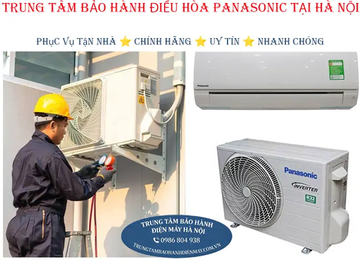 Thợ kỹ thuật bơm gas điều hòa Panasonic tận nhà