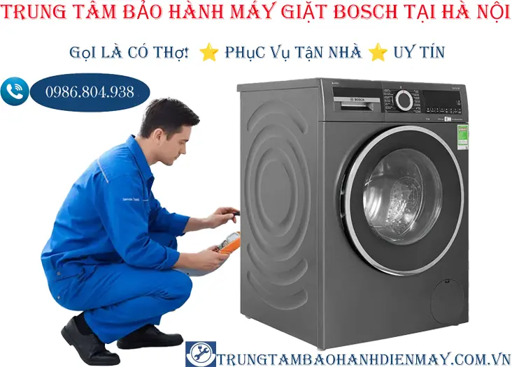 Bảo hành máy giặt Bosch tại Hà Nội | Có Thợ Tận Nhà