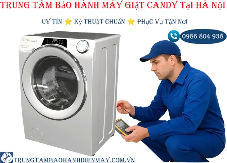 Trung tâm bảo hành máy giặt Candy tại Hà Nội