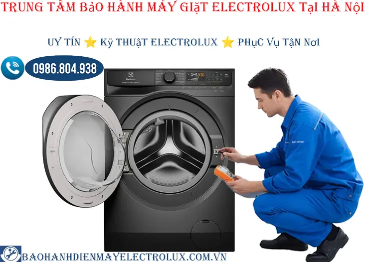 Trung tâm bảo hành máy giặt Electrolux tại Hà Nội
