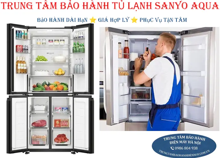 Trung tâm bảo hành tủ lạnh Sanyo Aqua uy tín tại Hà Nội