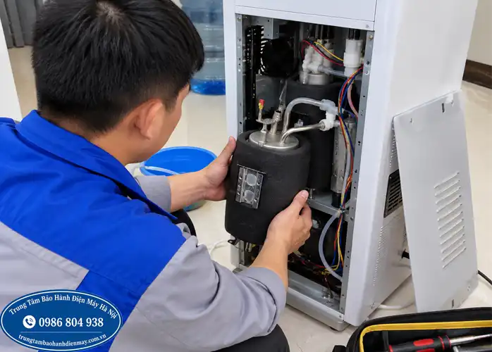 Thay bầu đun cây nước Sanaky tại Hà Nội