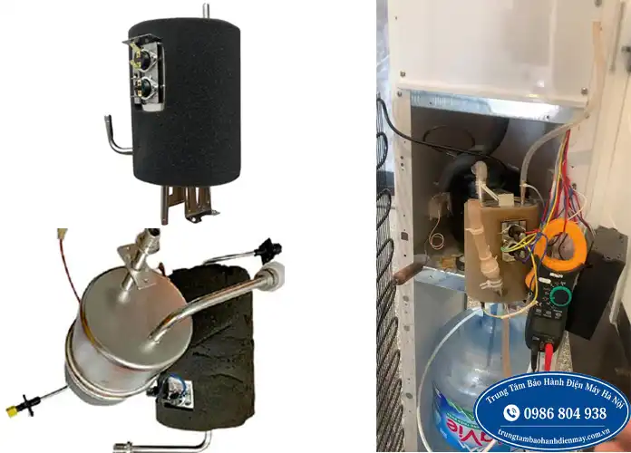 Kiểm tra hệ thống nóng cây nước Daiwa khi vòi nóng vẫn có nước