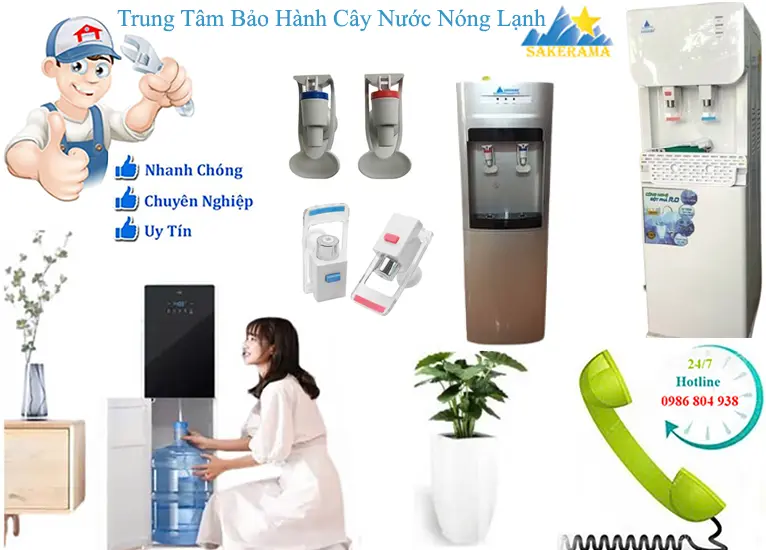 Sửa cây nước Sakerama tại Hà Nội