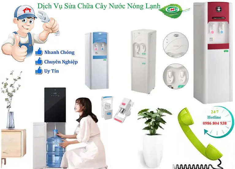 Sửa cây nước nóng lạnh Cnc tại Hà Nội