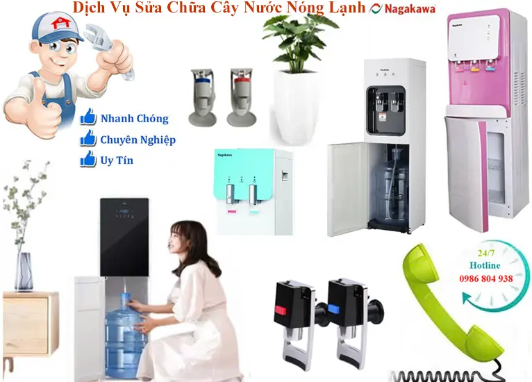 Sửa cây nước Nagakawa tại Hà Nội