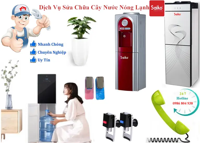 Sửa cây nước Saiko không lạnh tại Hà Nội