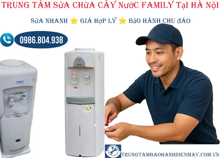 Trung tâm sửa chữa cây nước Family tại Hà Nội