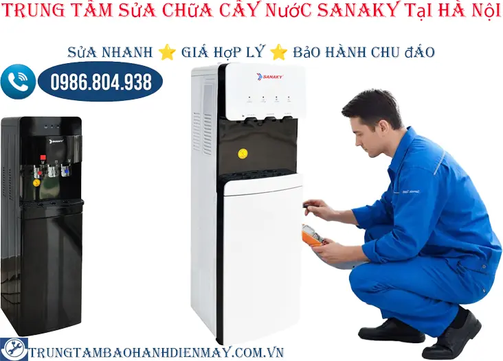 Trung tâm sửa chữa cây nước Sanaky tại Hà Nội