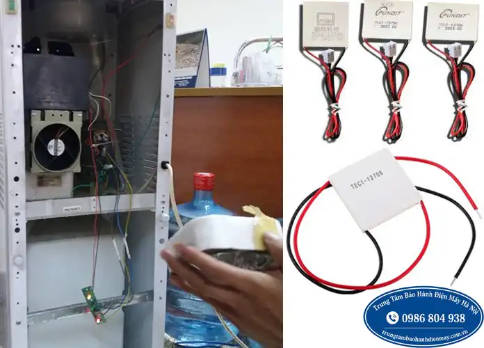 Thay chip làm lạnh cây nước nóng lạnh tại Hà Nội