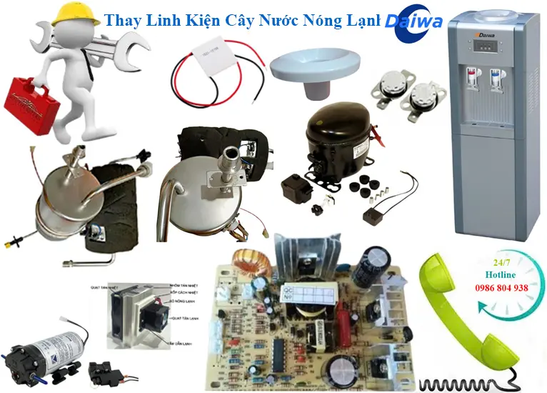 Thay thế linh kiện chính hãng Daiwa